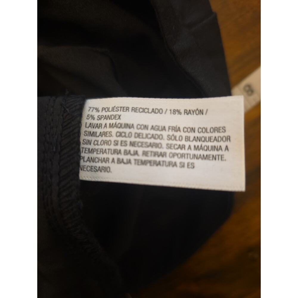 Wild Fable Low-Rise Wide Leg Trousers Black XXS Y2K Baggy Style Pants - Picture 7 of 7